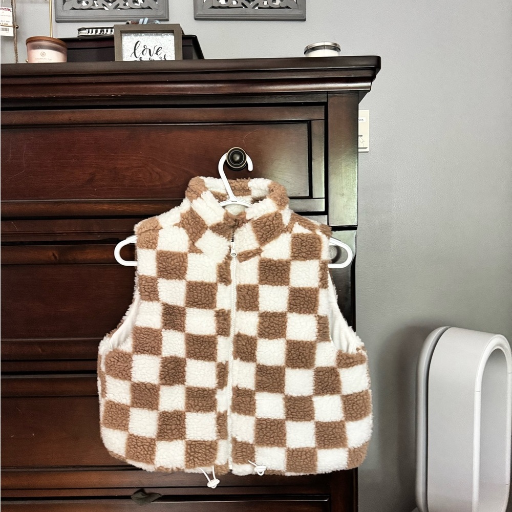 Checkered Vest